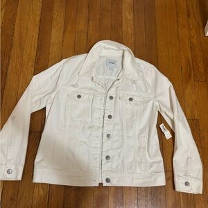 White Denim Jacket